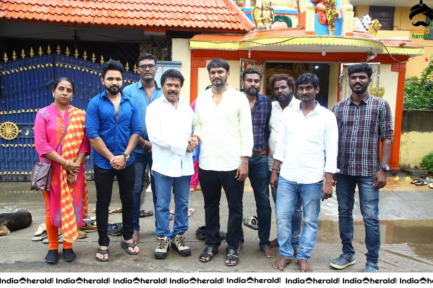 Debut Director Newton Prabhu Movie Pooja Stills Set 1