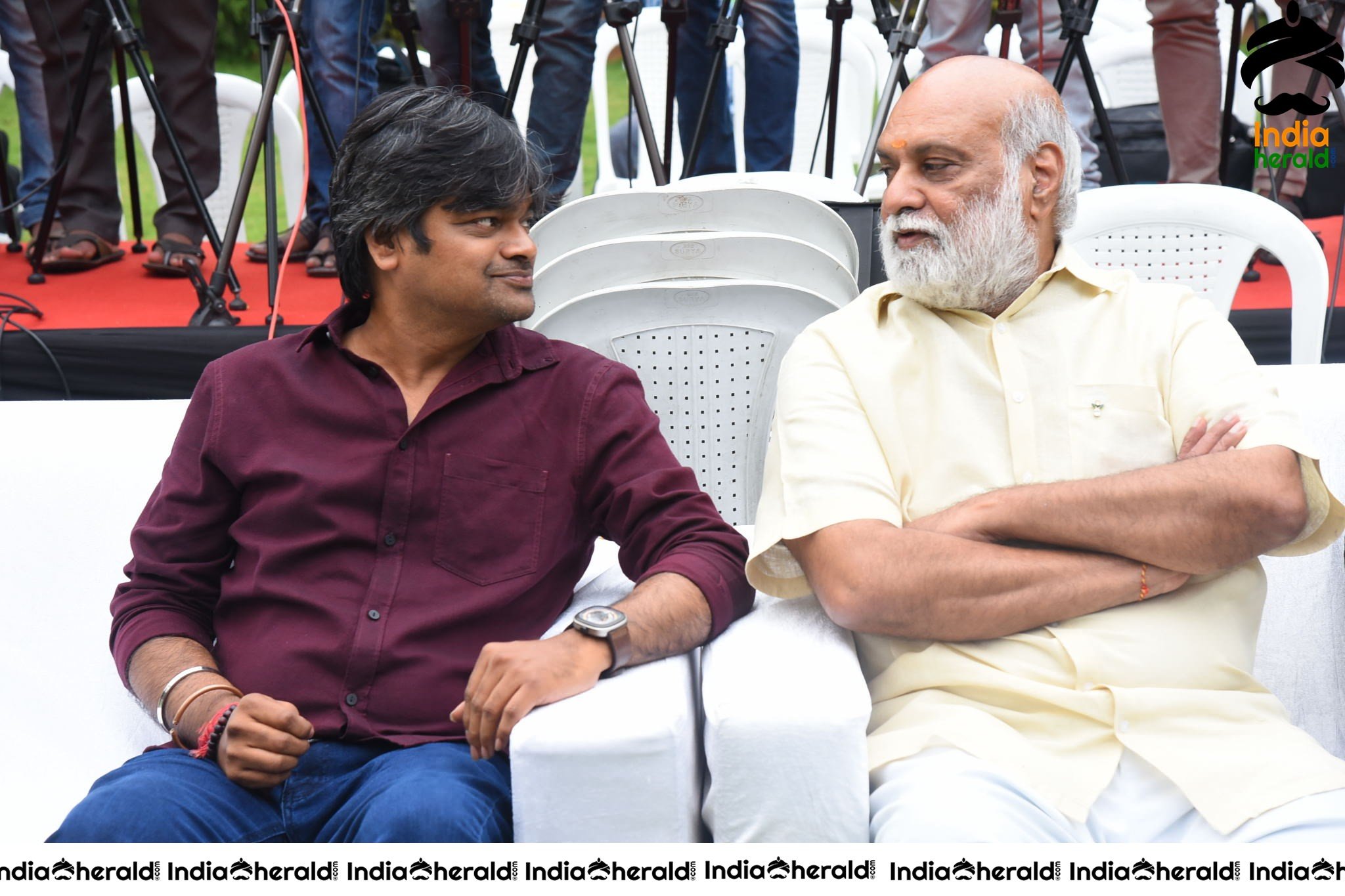 Director Harish Shankar Latest Stills From Valmiki Press Meet Set 2