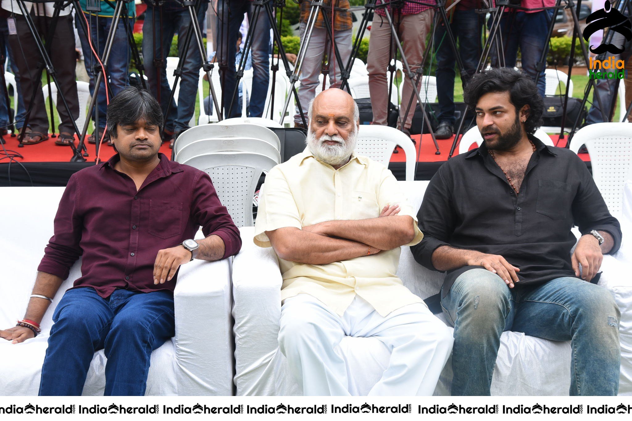 Director Harish Shankar Latest Stills From Valmiki Press Meet Set 2