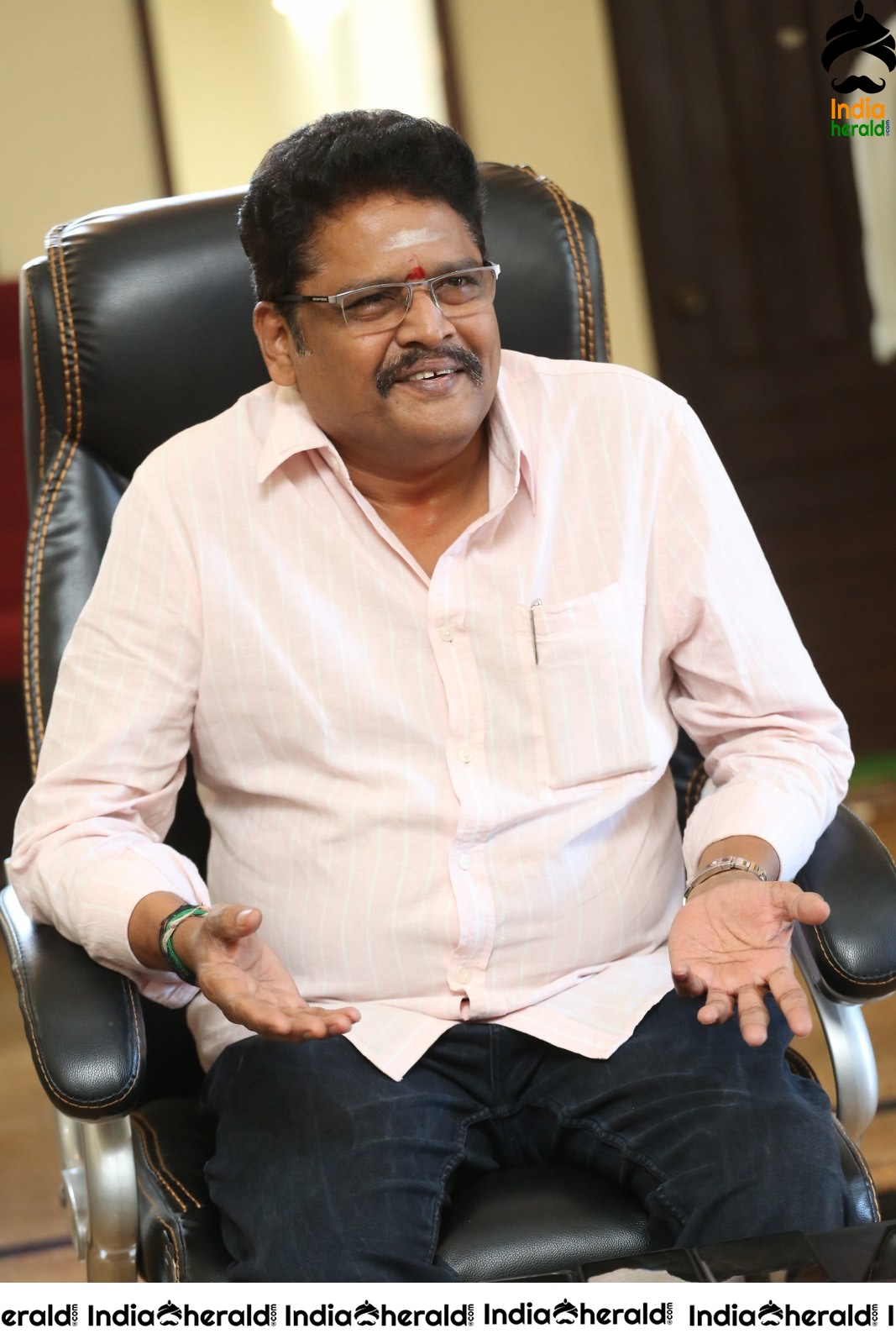 Director KS Ravikumar Interview Stills Set 2