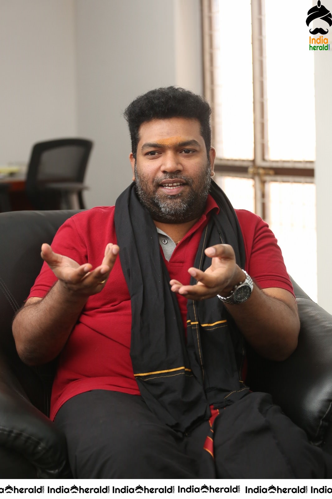 Director T Santhosh Interview Stills Set 2