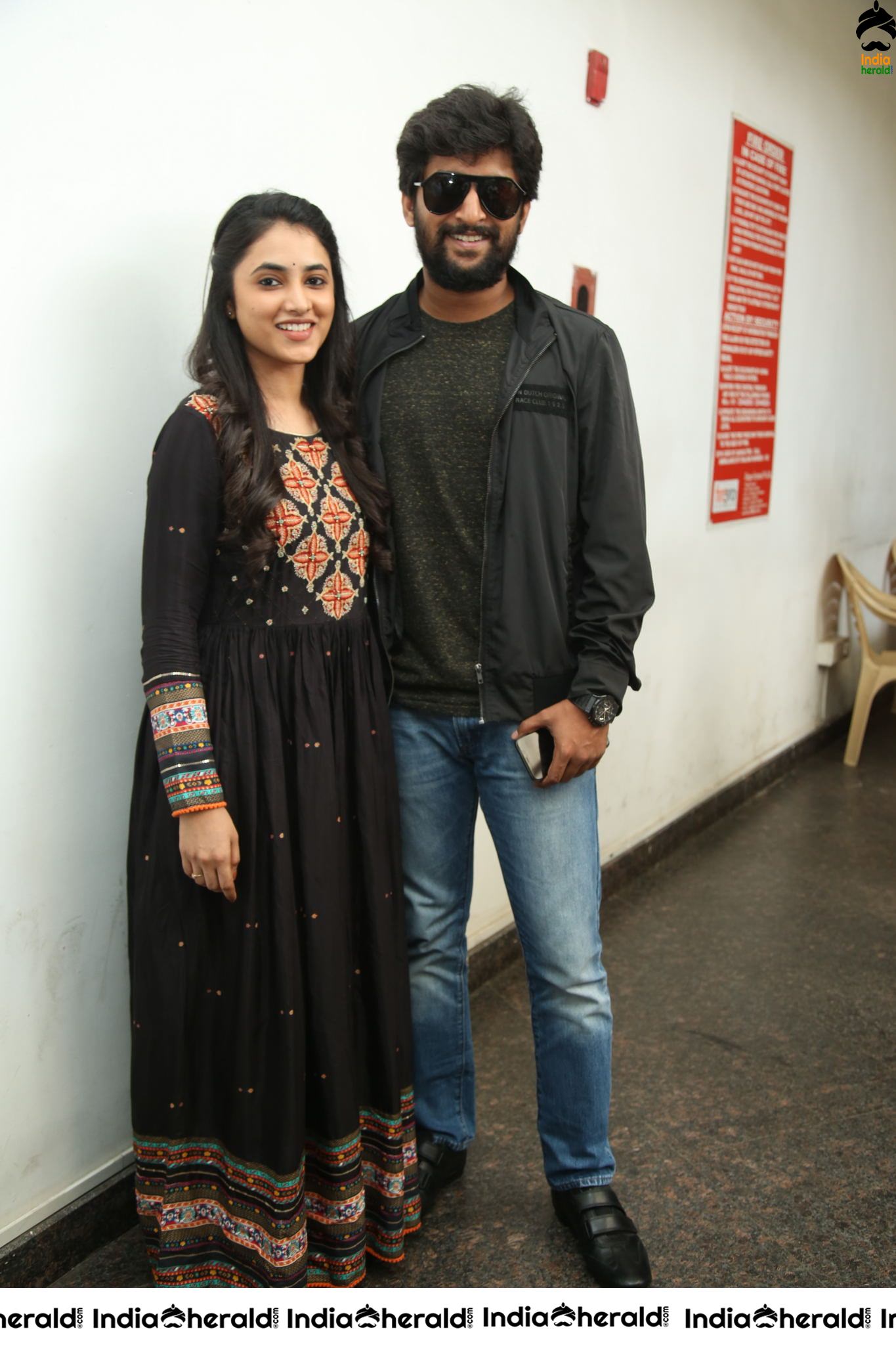 Director Vikram Kumar and Actor Nani Spotted in Black