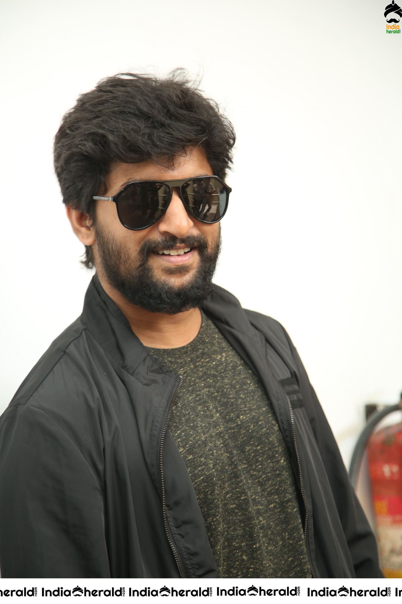 Director Vikram Kumar and Actor Nani Spotted in Black