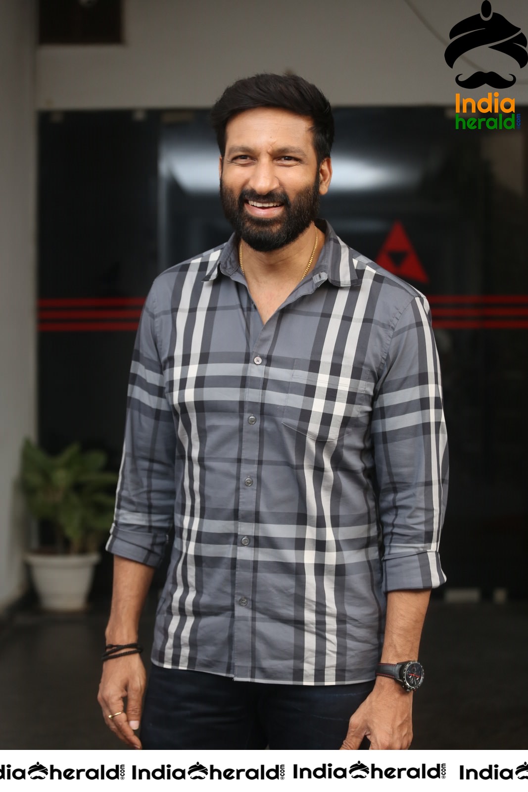 Gopichand Interview Post Chanakya Stills Set 1