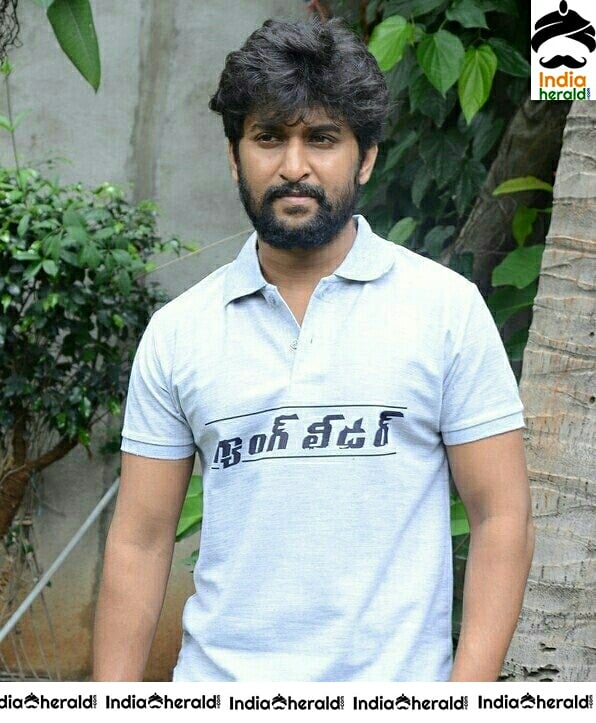 Nani Stills From Gang Leader Movie Interview