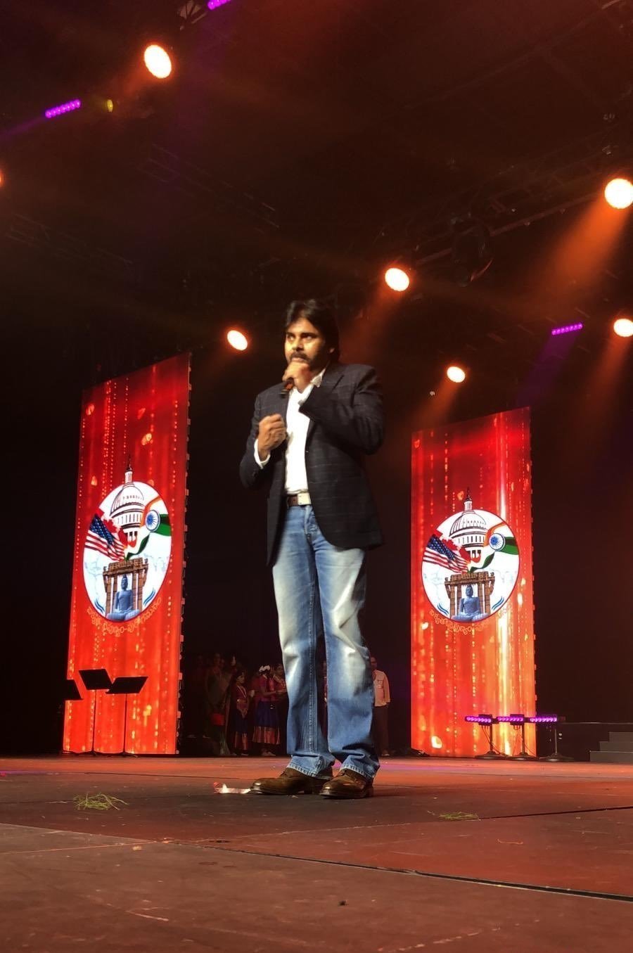 Pawan Kalyan Stills From TANA Celebrations 2019