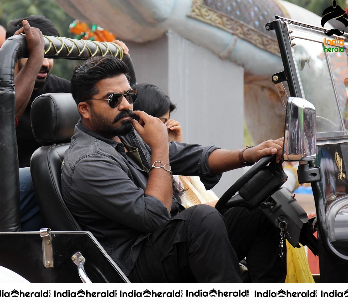 Unseen Photos of Actor STR from his last movie VRV as his 37th Birthday Special Set 2