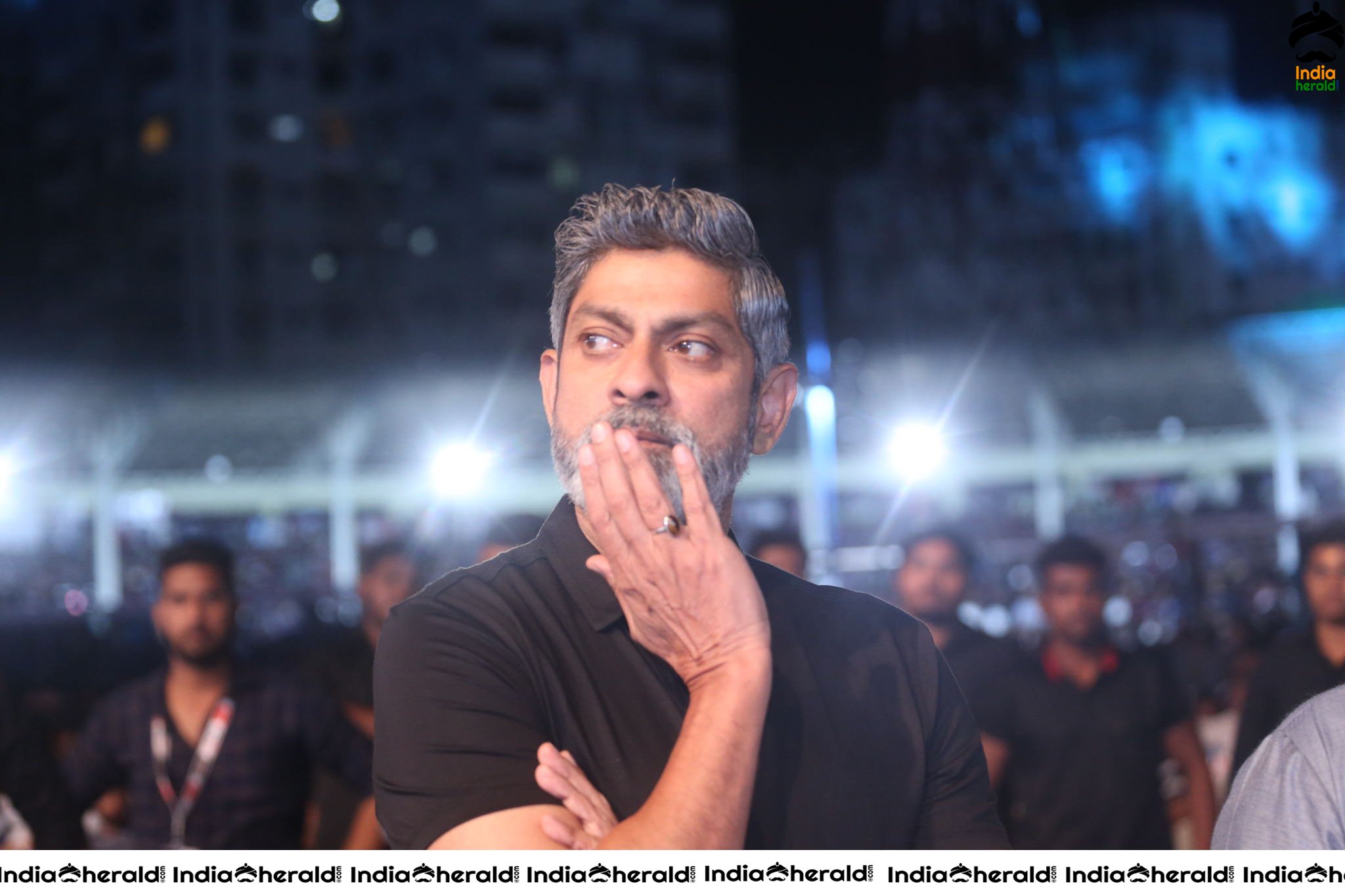 Various Moods of Actor Jagapathi Babu during a function Set 1