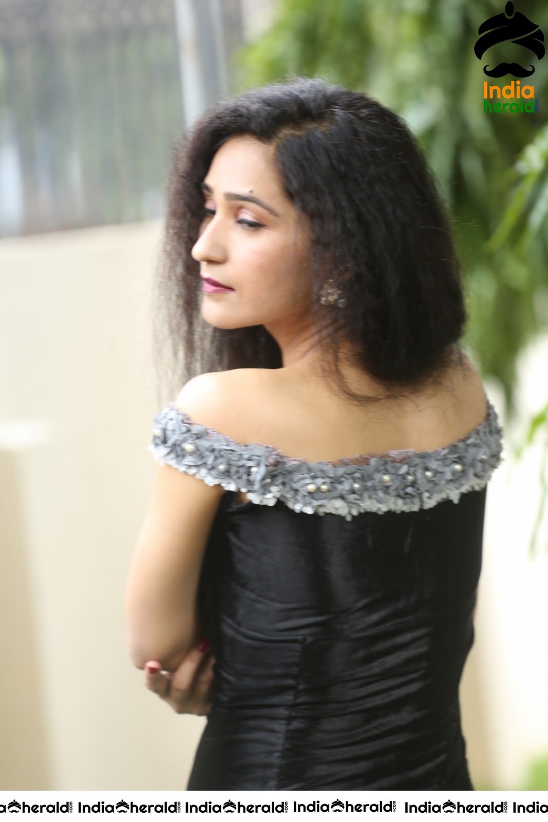 Actress Garima Singh Latest Hot Stills in Black Set 1