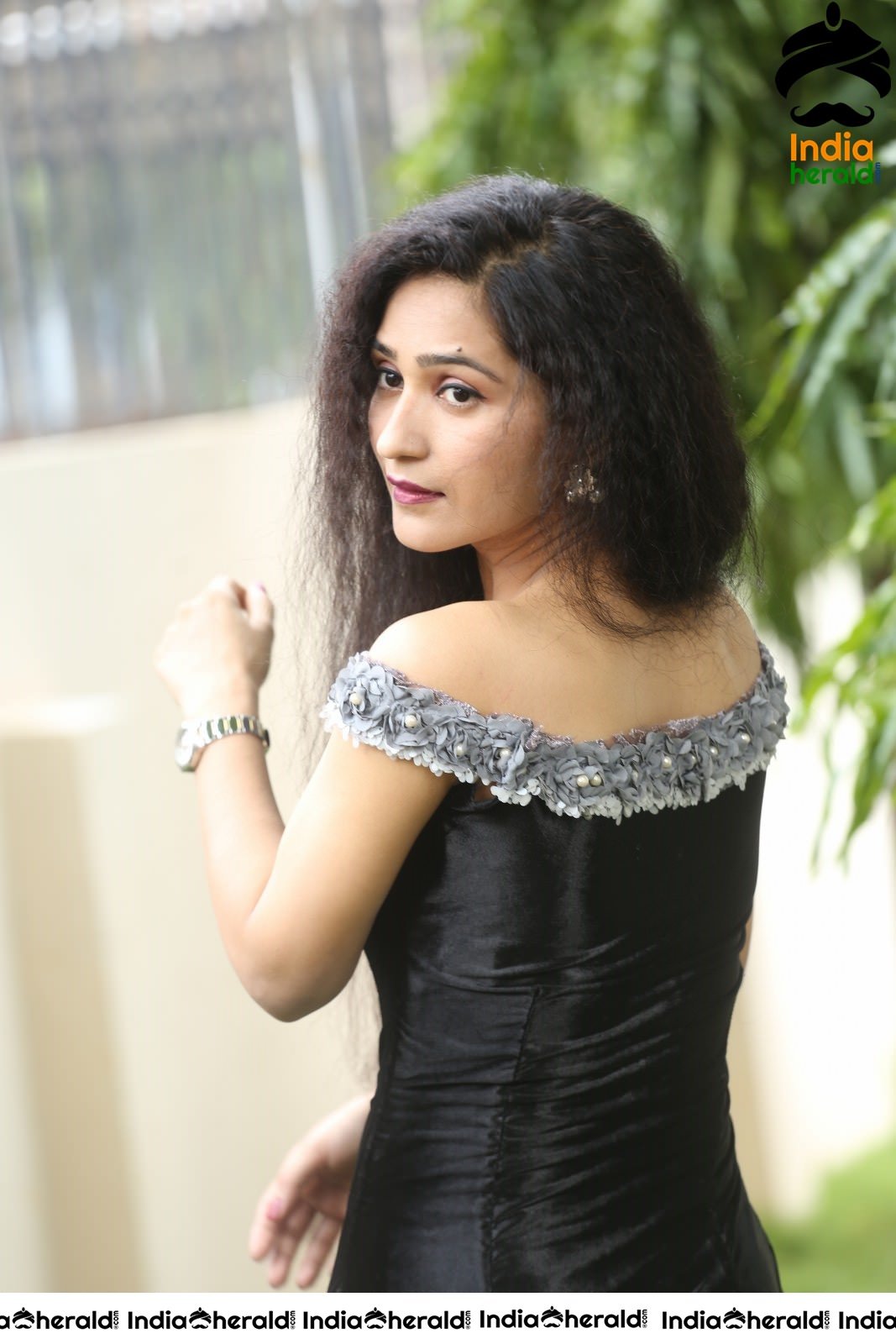 Actress Garima Singh Latest Hot Stills in Black Set 1