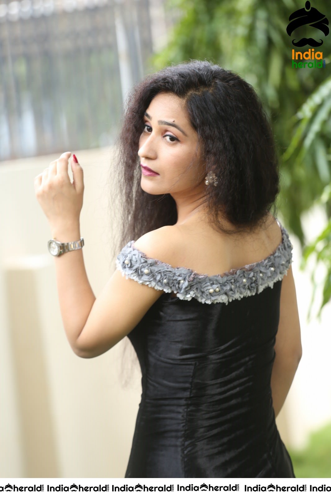 Actress Garima Singh Latest Hot Stills in Black Set 1