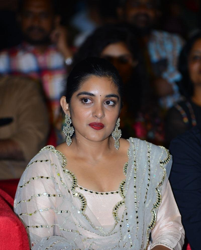 Actress Nivetha Thomas Stills From Brochevarevarura Movie Pre Release Event Set 1