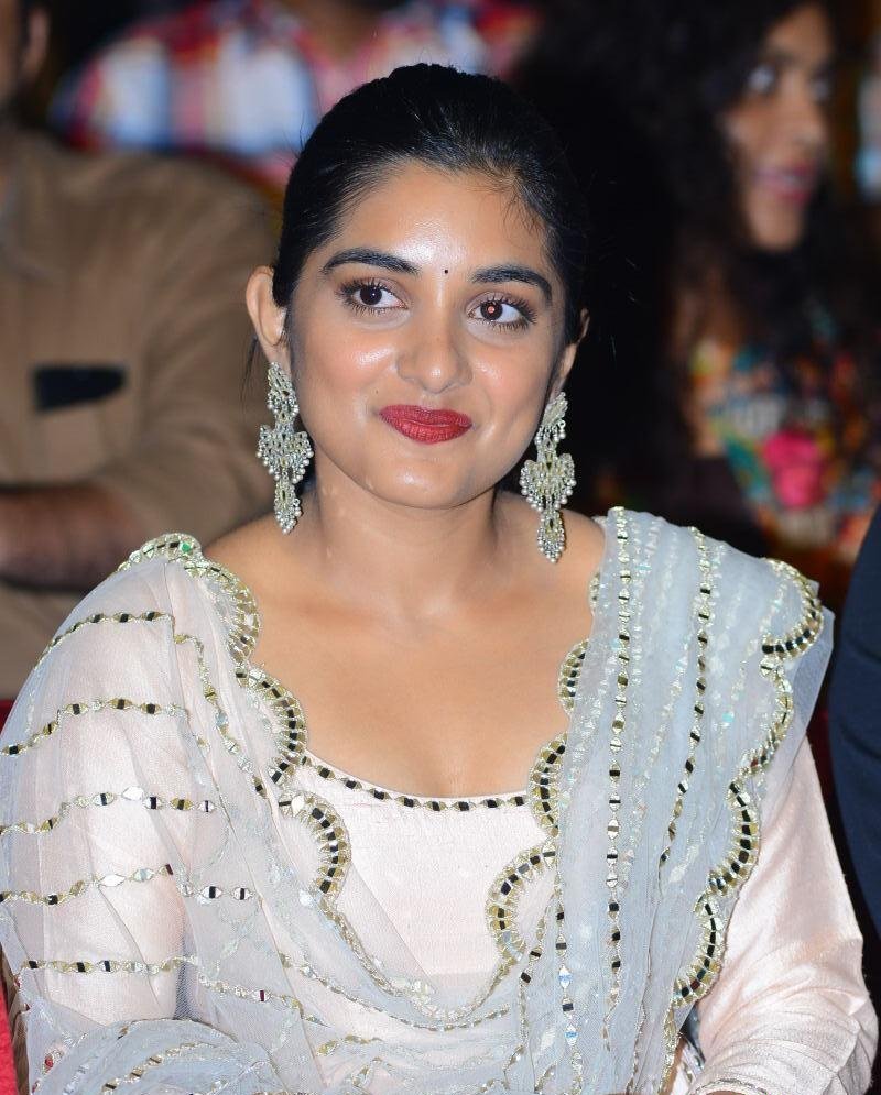 Actress Nivetha Thomas Stills From Brochevarevarura Movie Pre Release Event Set 1