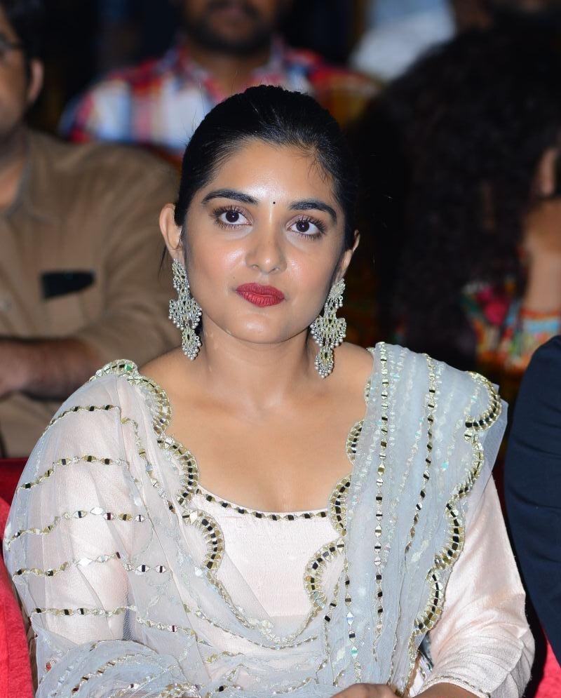 Actress Nivetha Thomas Stills From Brochevarevarura Movie Pre Release Event Set 1