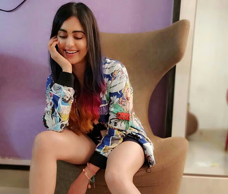 Adah Sharma Cute Stills In Short Dress