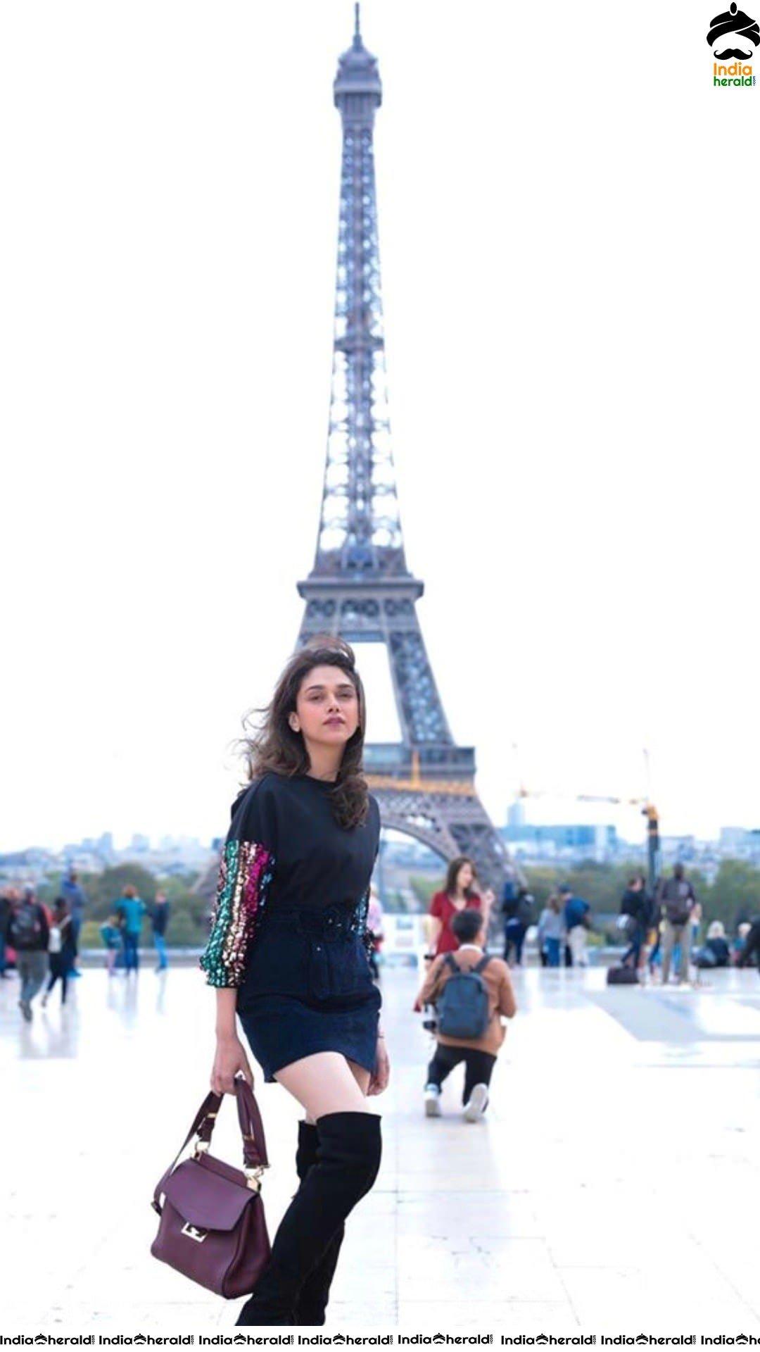 Aditi Rao Enjoying her Holiday in Paris