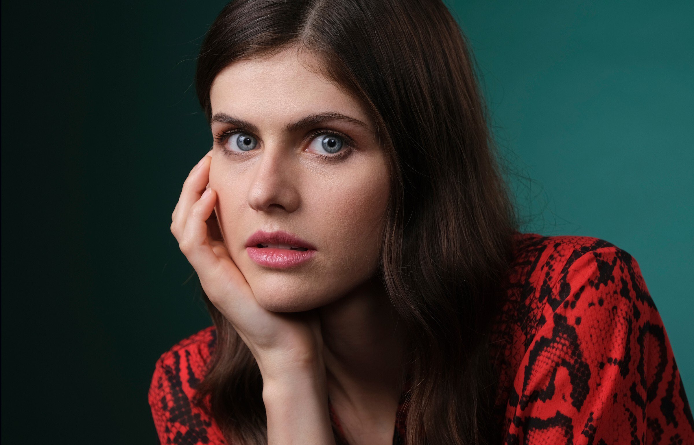 Alexandra Daddario Portraits For Can You Keep A Secret Movie Set 2