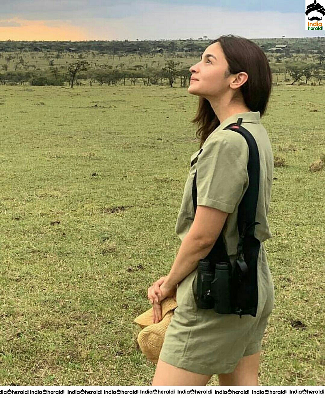 Alia Bhatt Enjoying Beautyful Nature