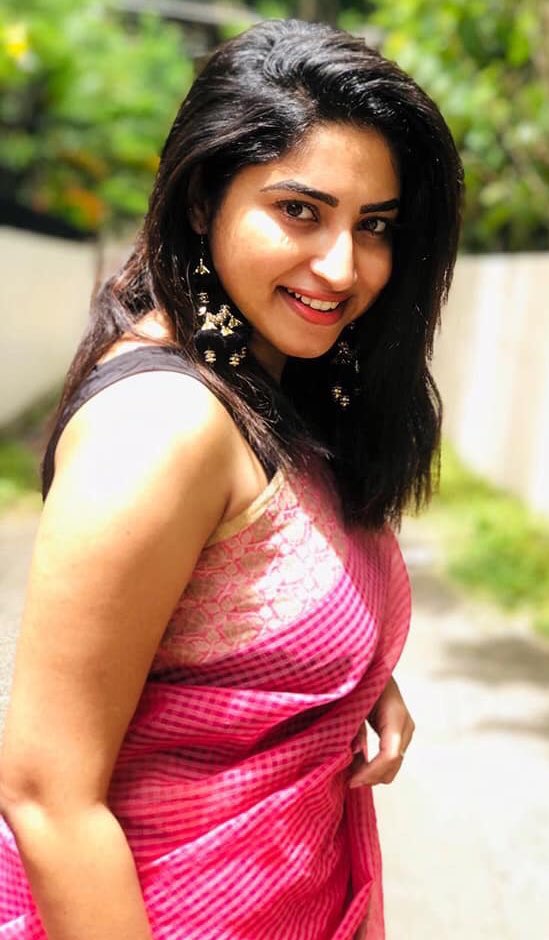 Ameya mathew latest saree images