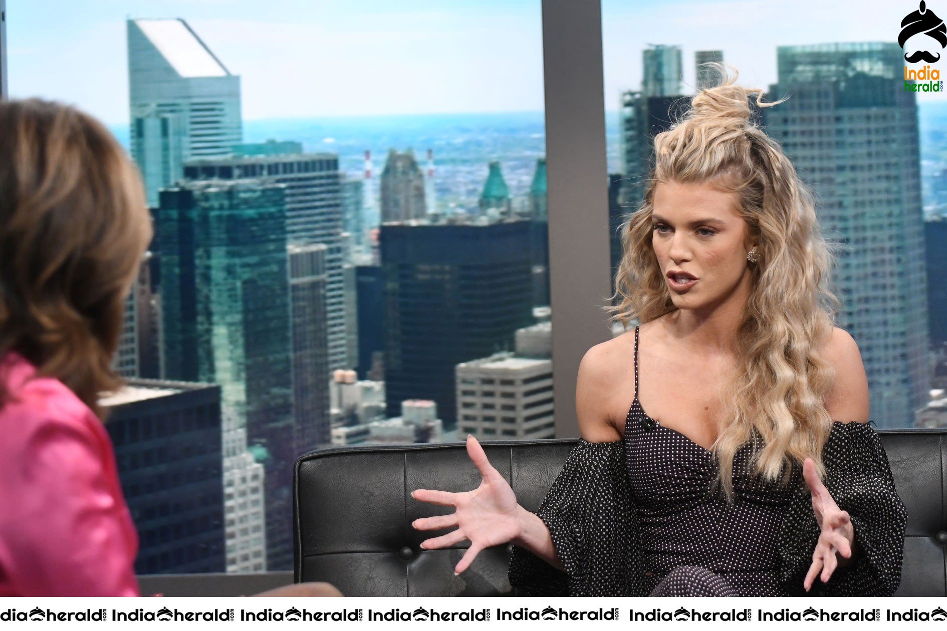 AnnaLynne McCord during On Good Day Show in New York