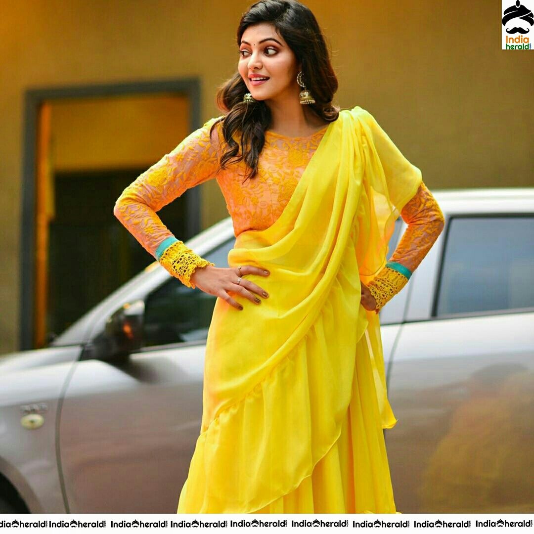 Athulya Ravi Goes Yellow In This Photoshoot