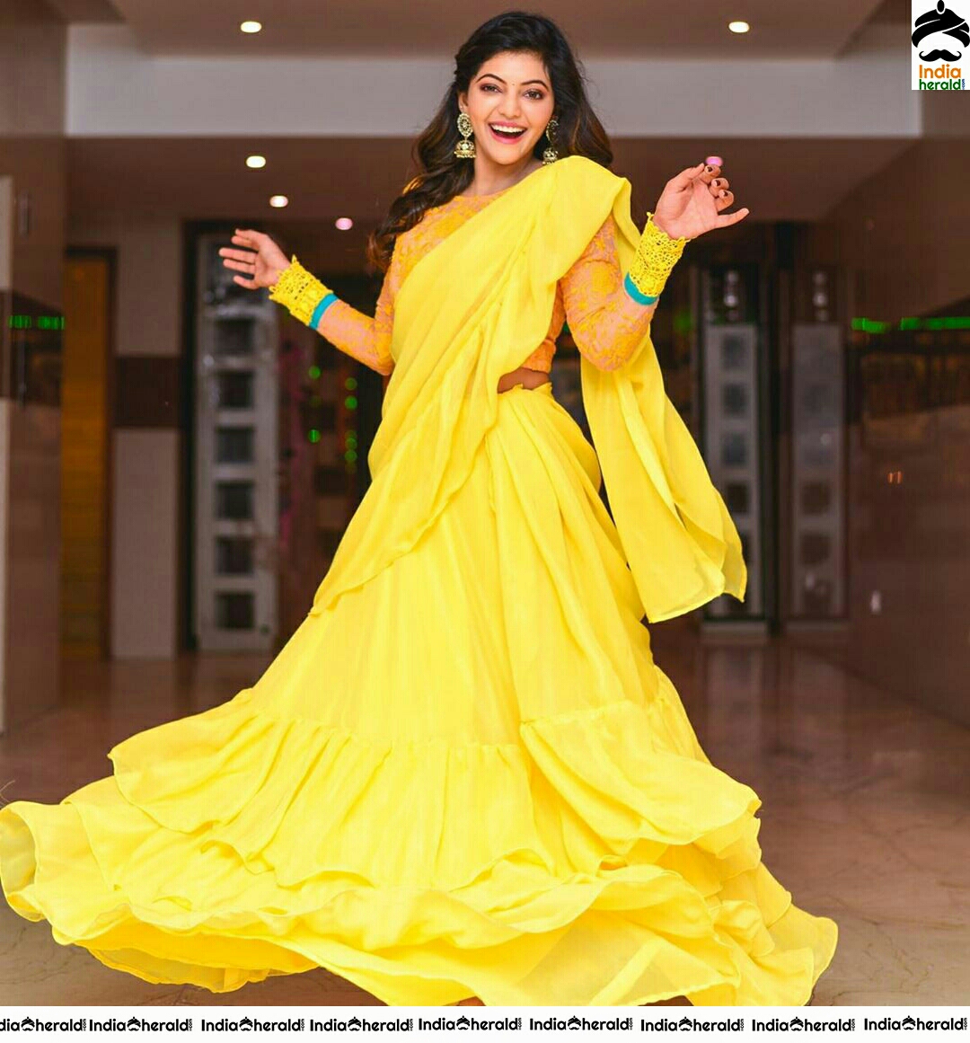 Athulya Ravi Goes Yellow In This Photoshoot