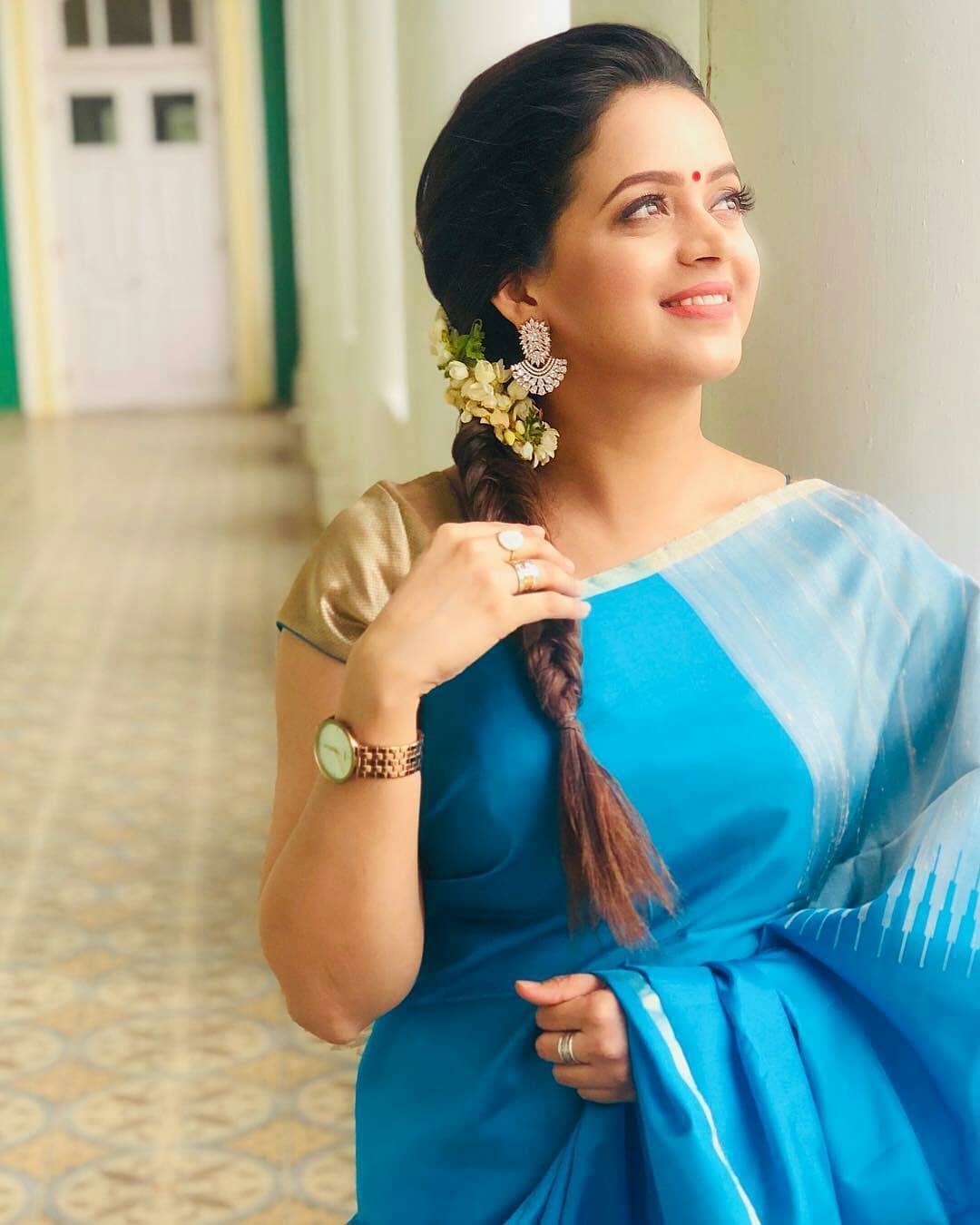 Bhavana Menon First Photoshoot After Marriage