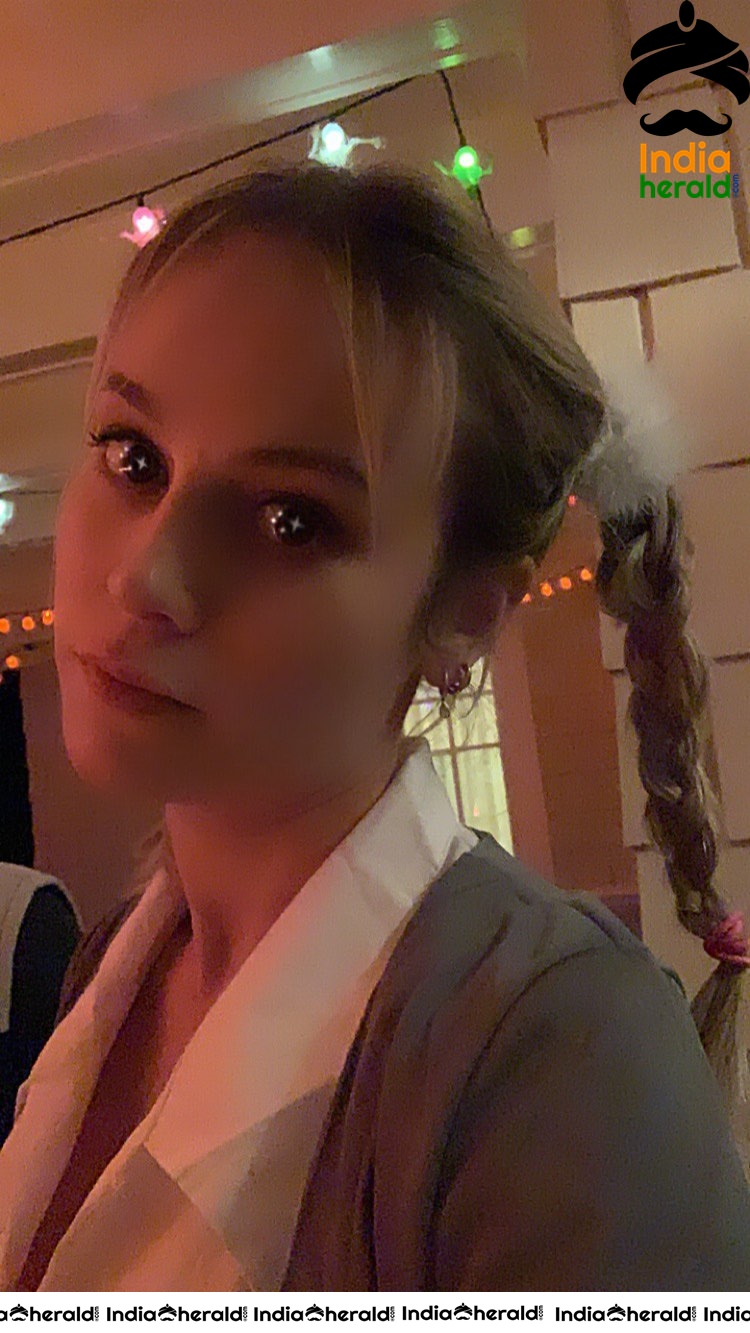 Brie Larson Dressed as Britney Spears For Halloween