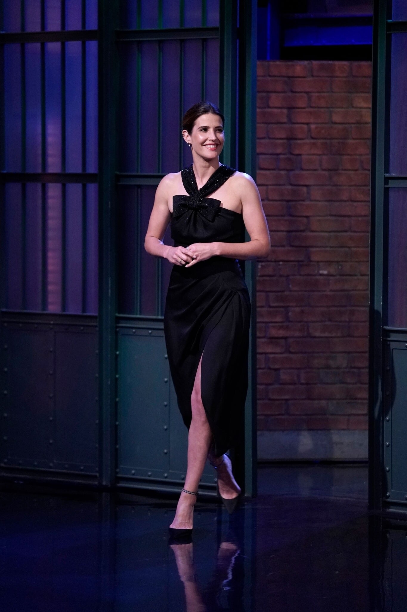 Cobie Smulders At Late Night With Seth Meyers