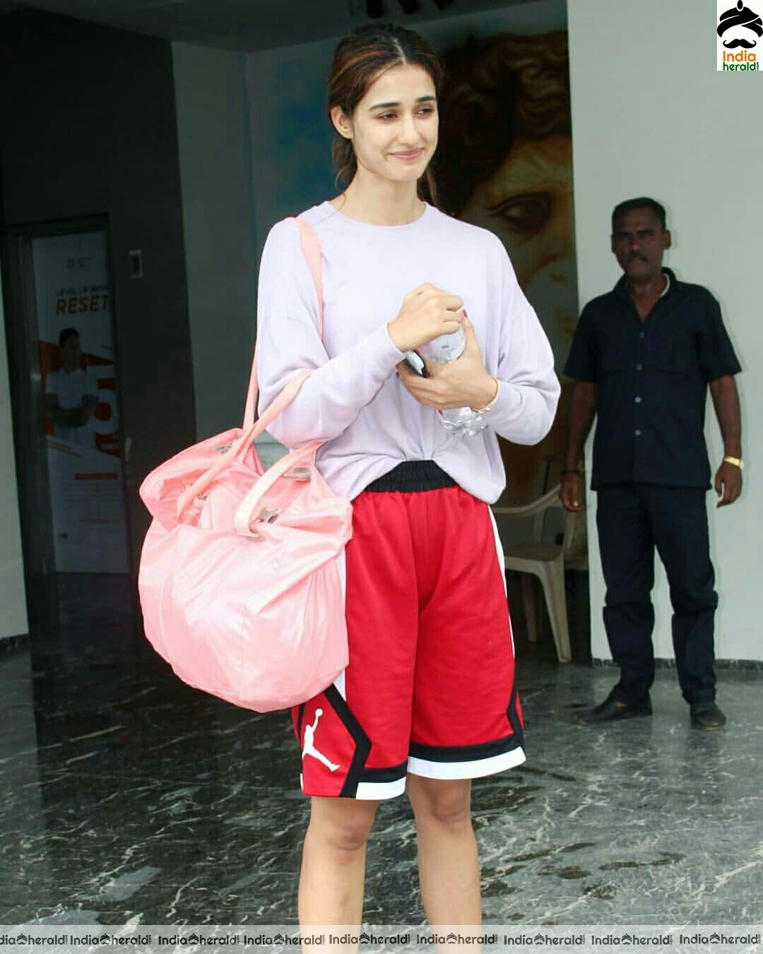 Disha Patani Recently Clicked Outside Her Gym In Bandra