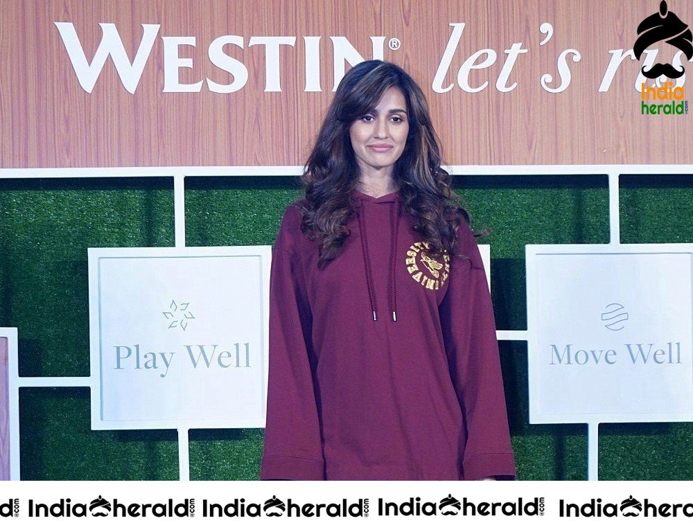 Disha Patani seen without pants and flaunts her thighs at Westin event