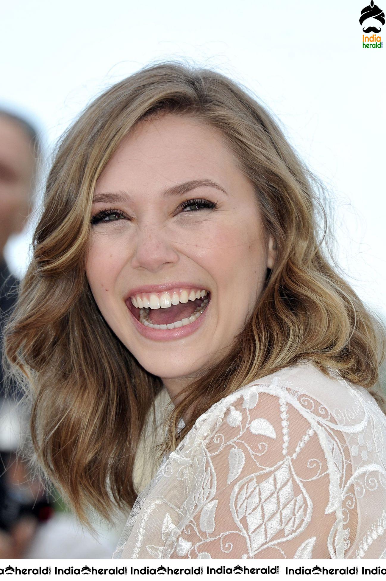 Elizabeth Olsen at Annual Cannes Festival Photocall