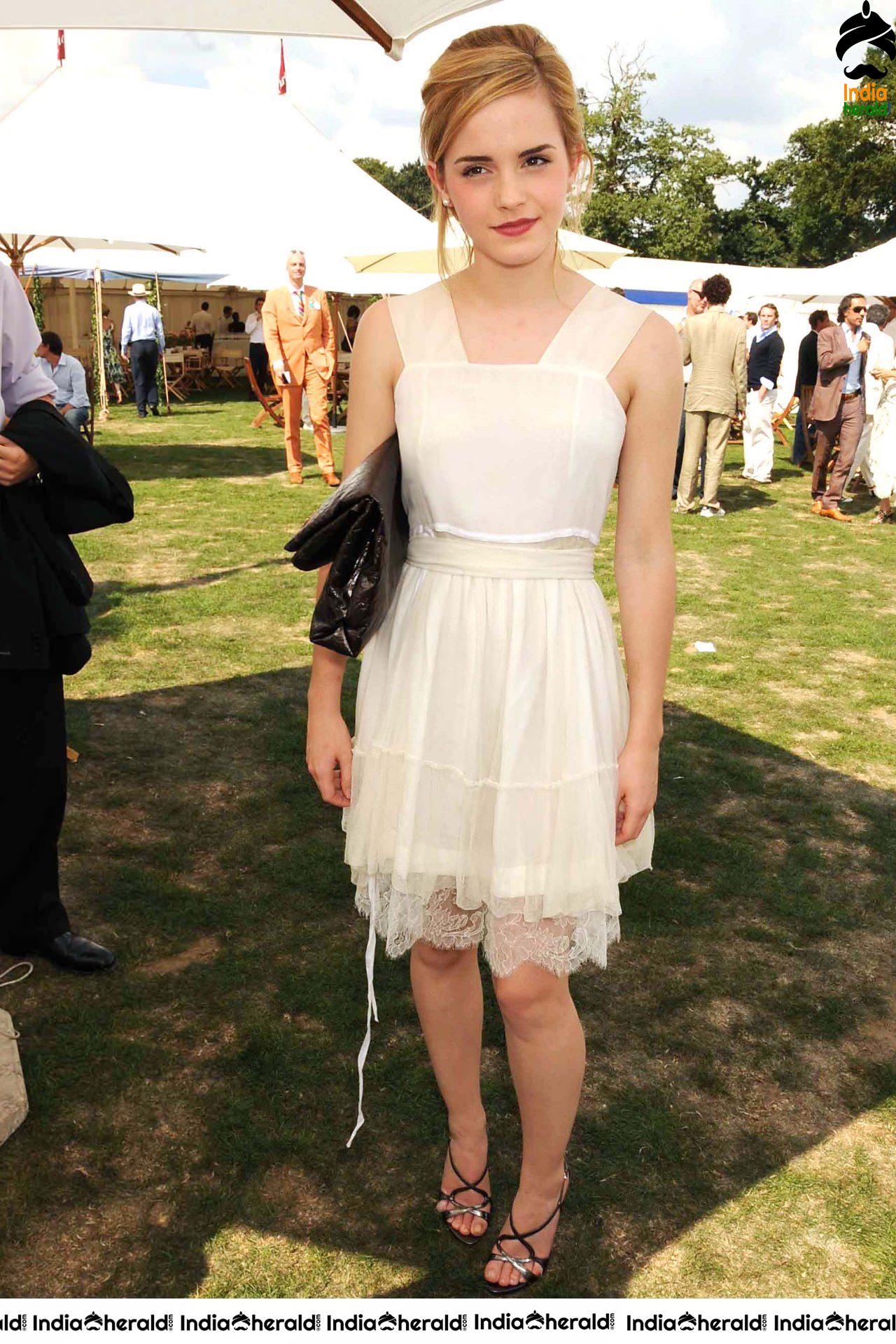 Emma Watson at Cartier International Polo in Windsor Set 3