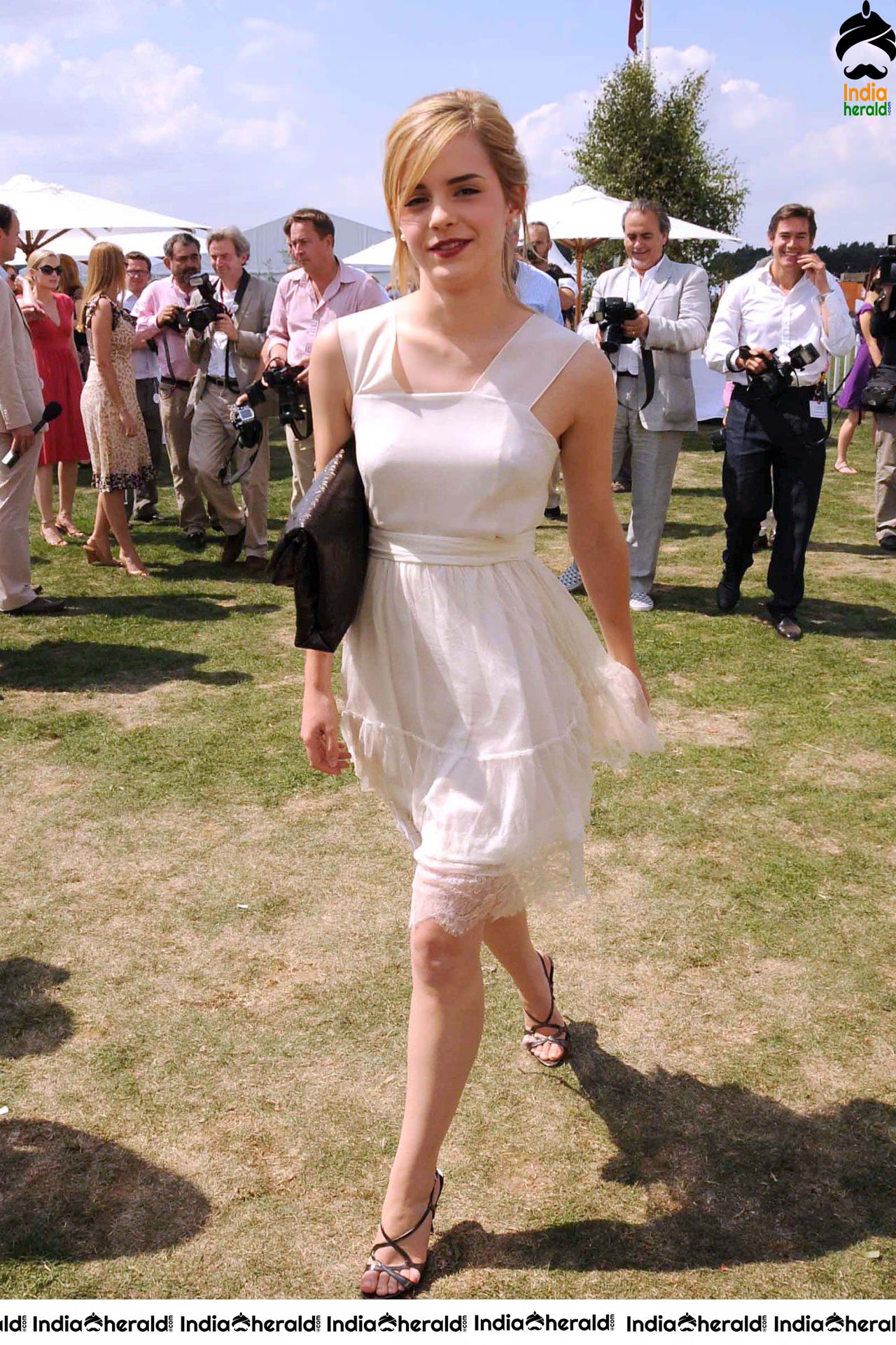 Emma Watson at Cartier International Polo in Windsor Set 3