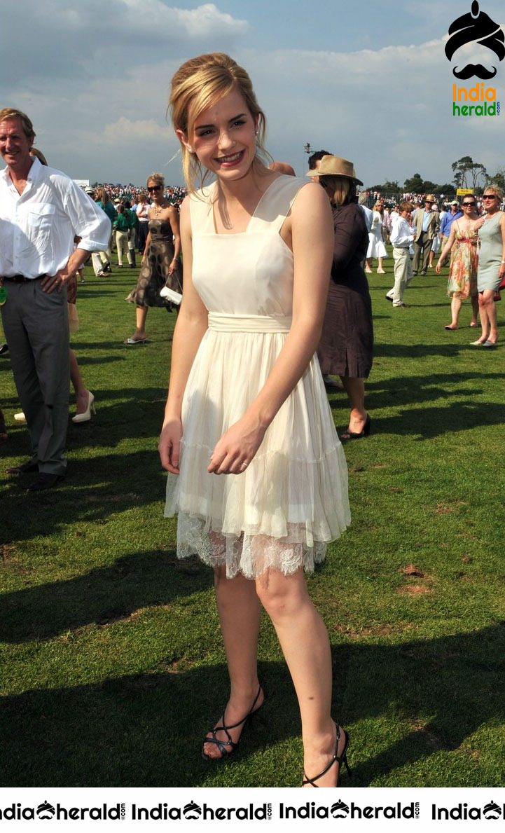 Emma Watson at Cartier International Polo in Windsor Set 4