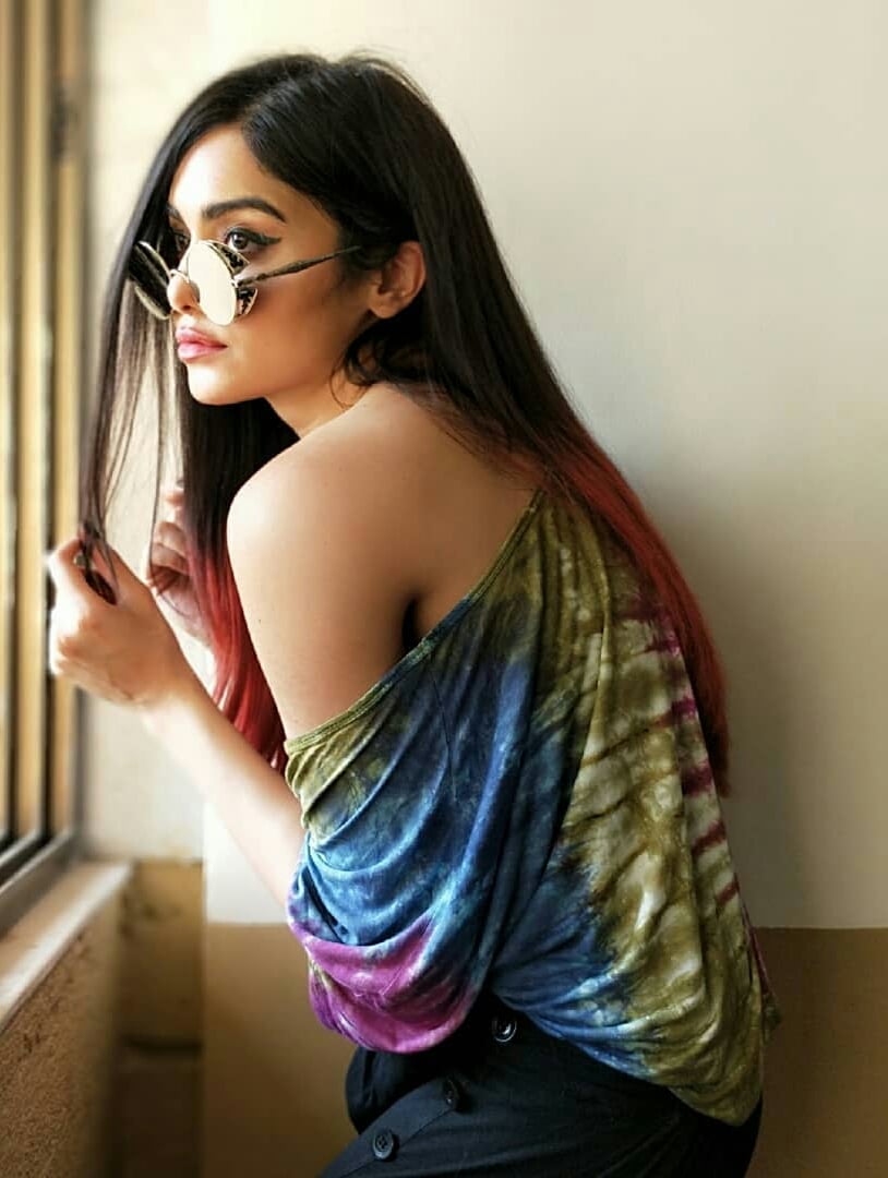 Hot Adah Sharma Showing Hot Assets In Her Private Bed Room