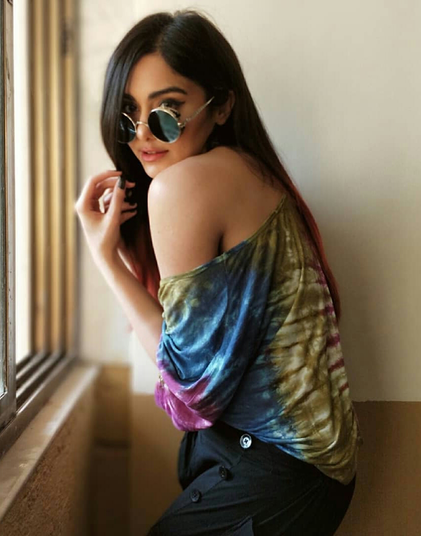 Hot Adah Sharma Showing Hot Assets In Her Private Bed Room