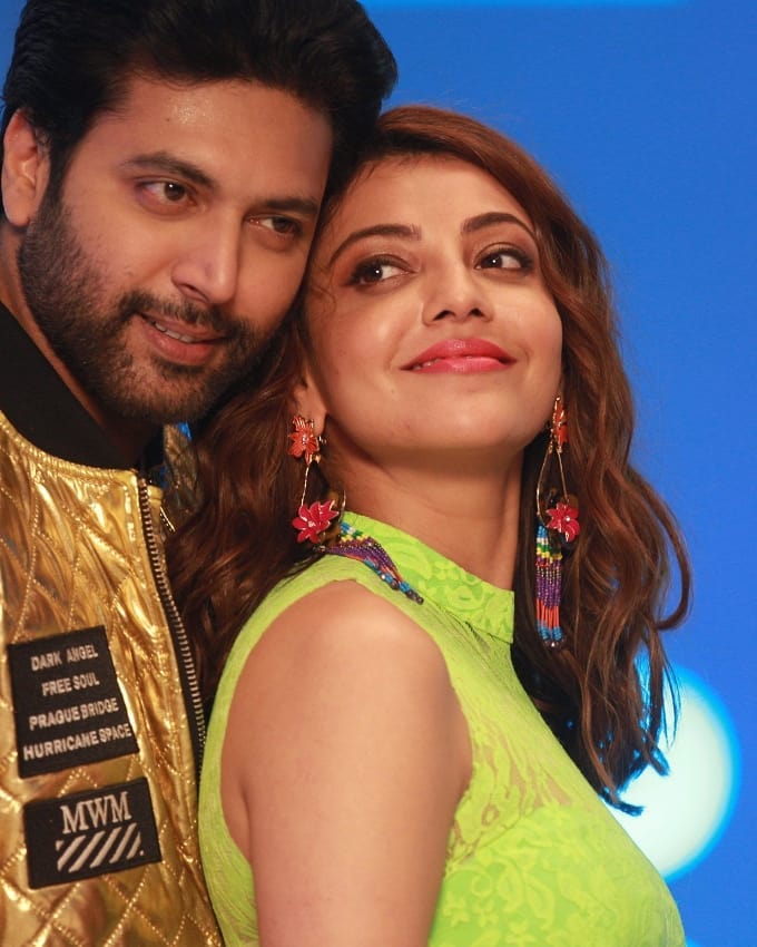 Hot Kajal Aggarwal And Ravi In Comali Movie Stills