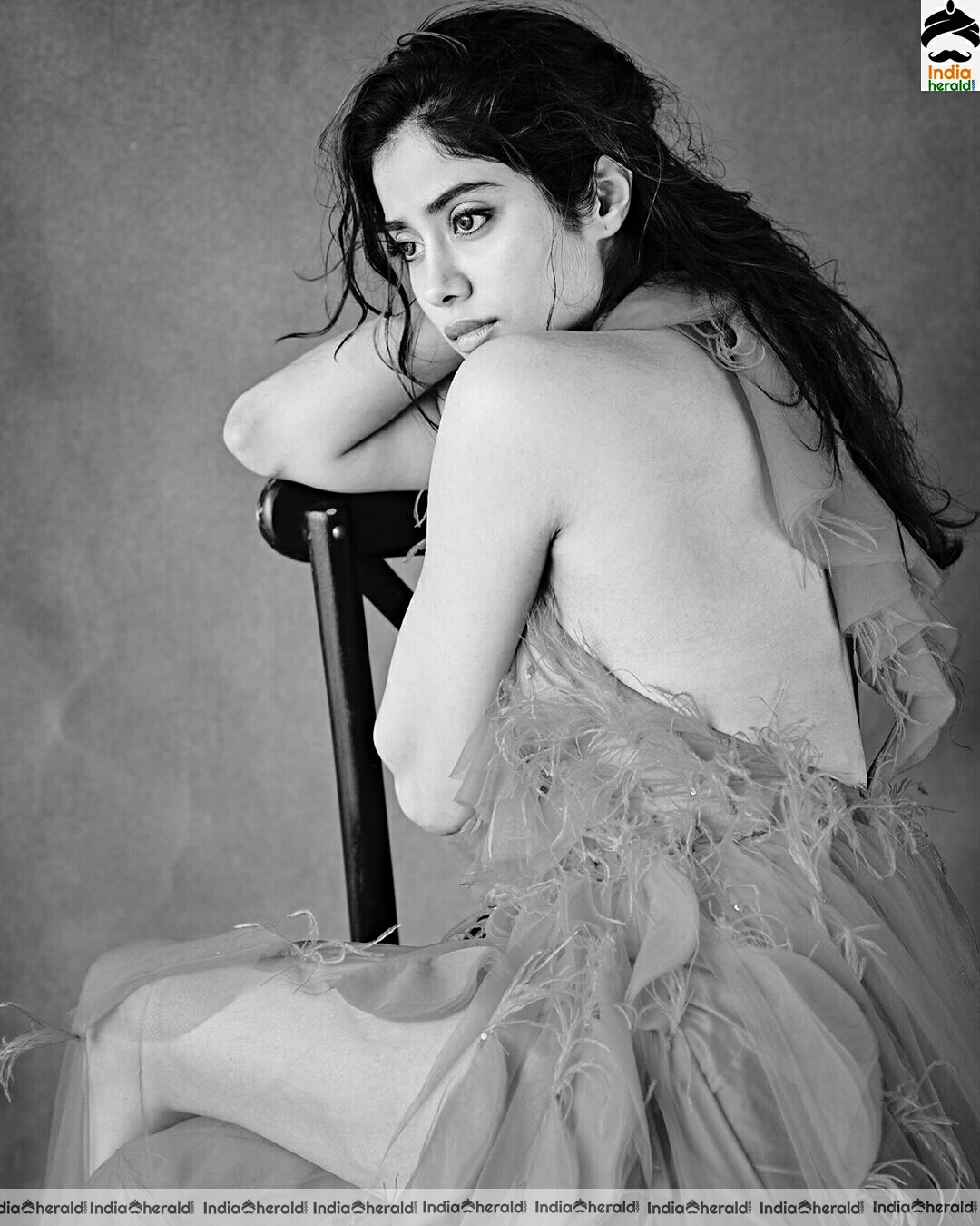 Janhvi Kapoor Cute And Hot Black And White Stills