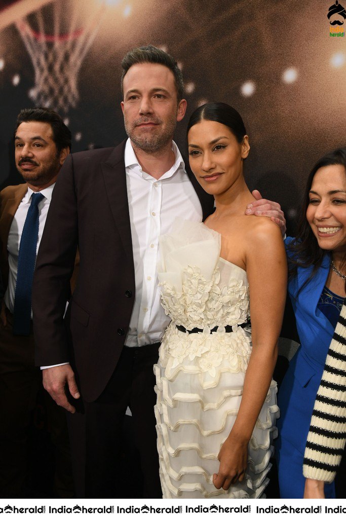 Janina Gavankar at The Way Back premiere in Los Angeles