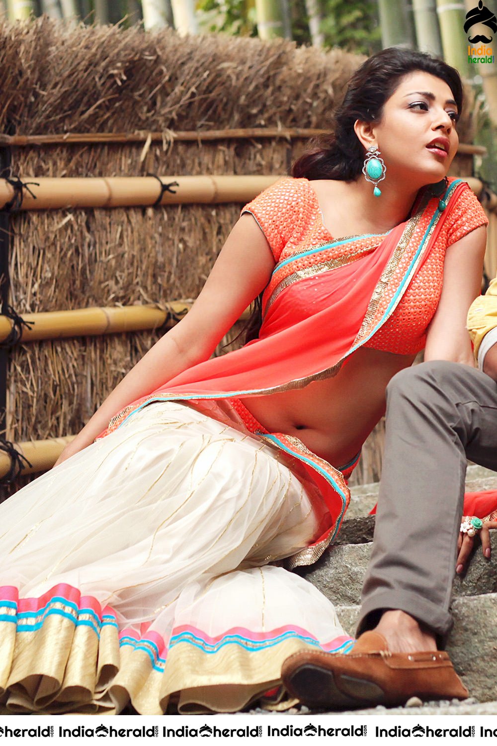 Telugu Kajal Heroine Sex Movie - Kajal Aggarwal Unseen Hot Photos from Tamil Movie which wil