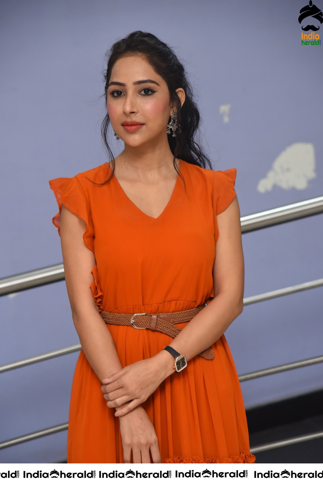 Kapilakshi Malhotra Latest Teasing Stills in Orange Attire