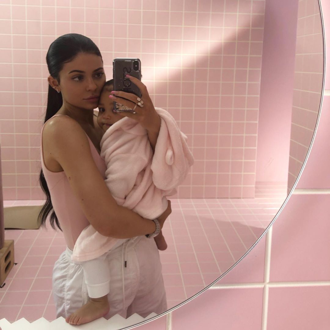 Kylie Jenner With Her Malibu Baby