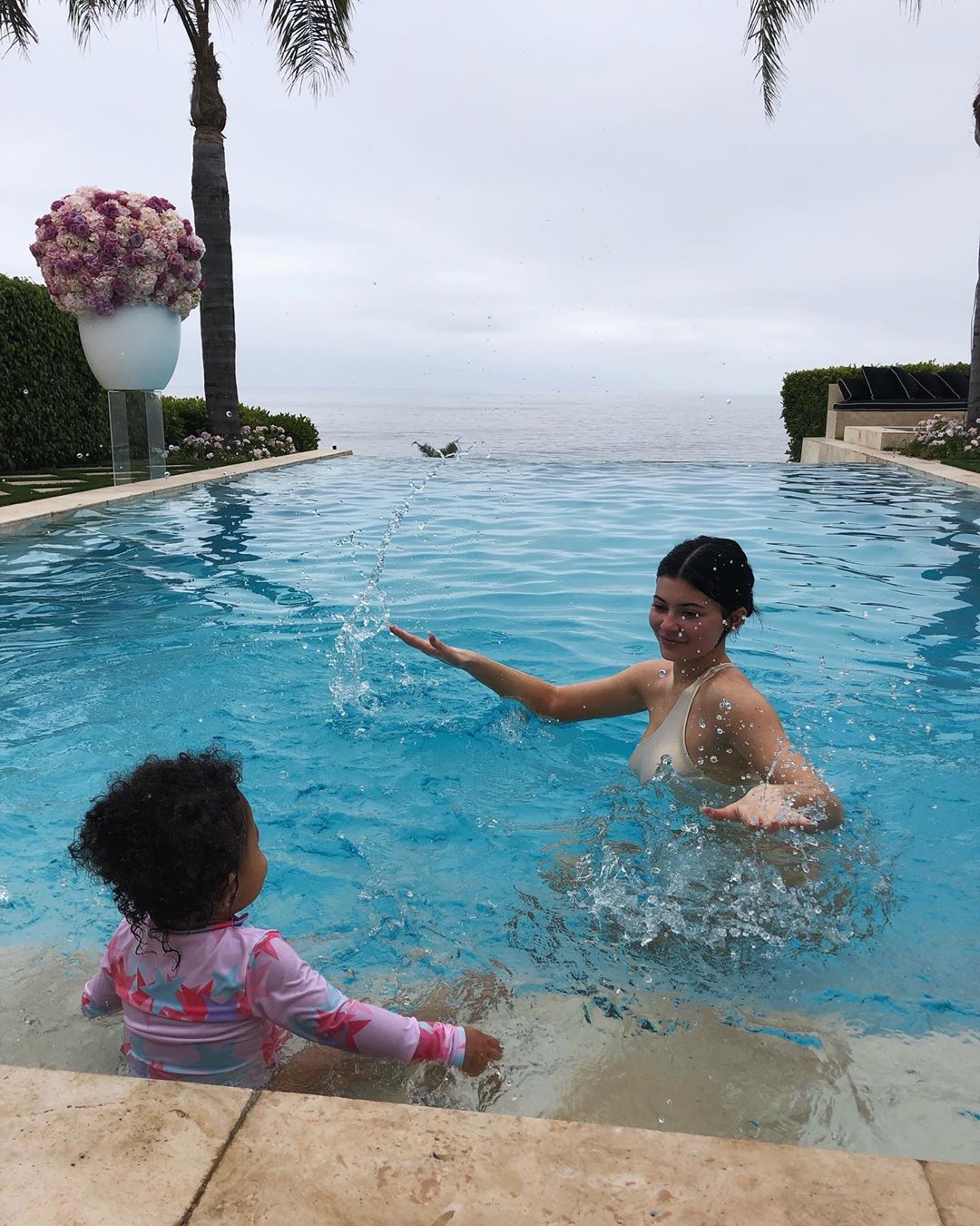 Kylie Jenner With Her Malibu Baby