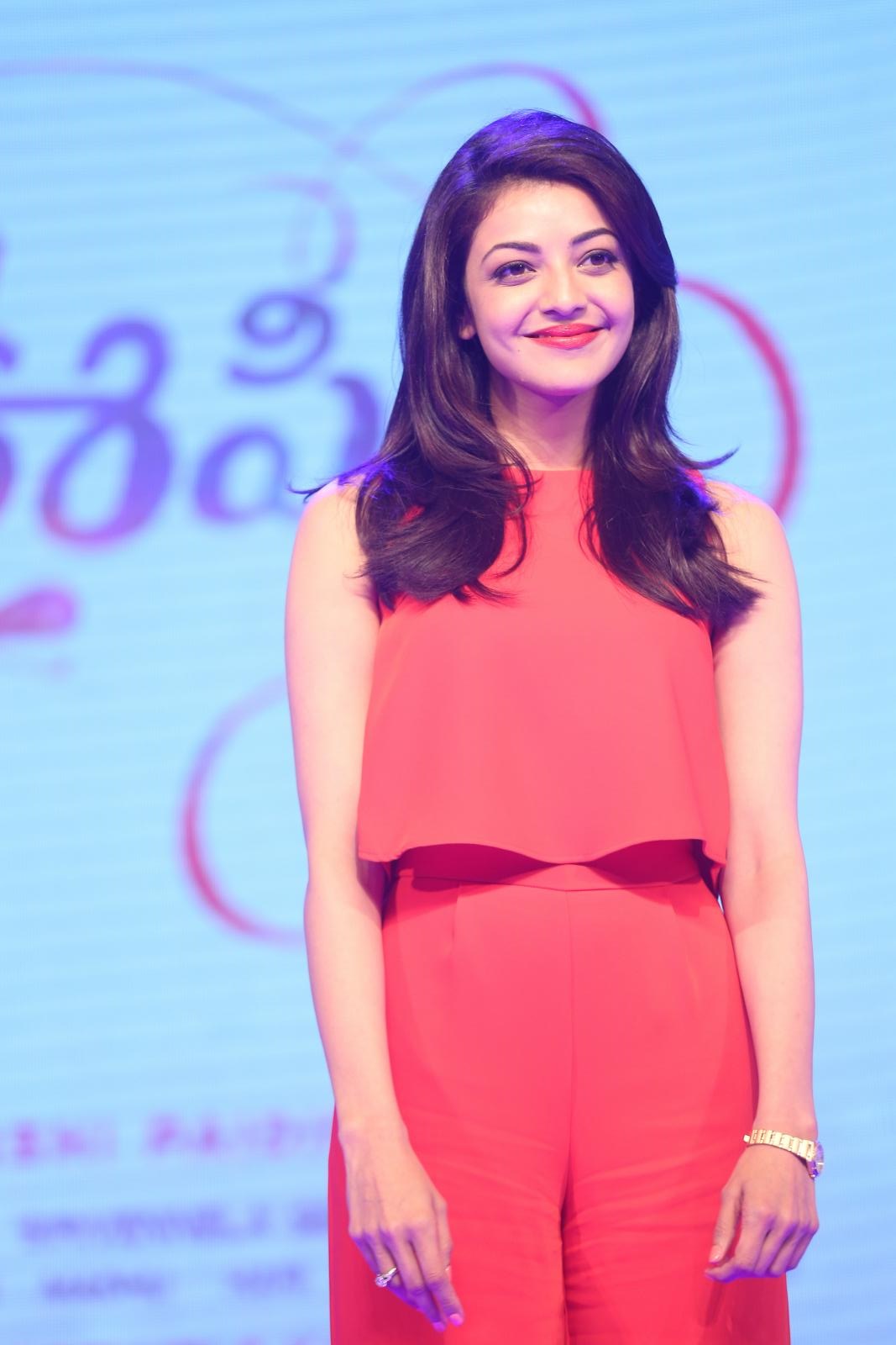 Latest Red Hot Photos Of Kajal Aggarwal At A Stage Show In Hydrerabad Set 1