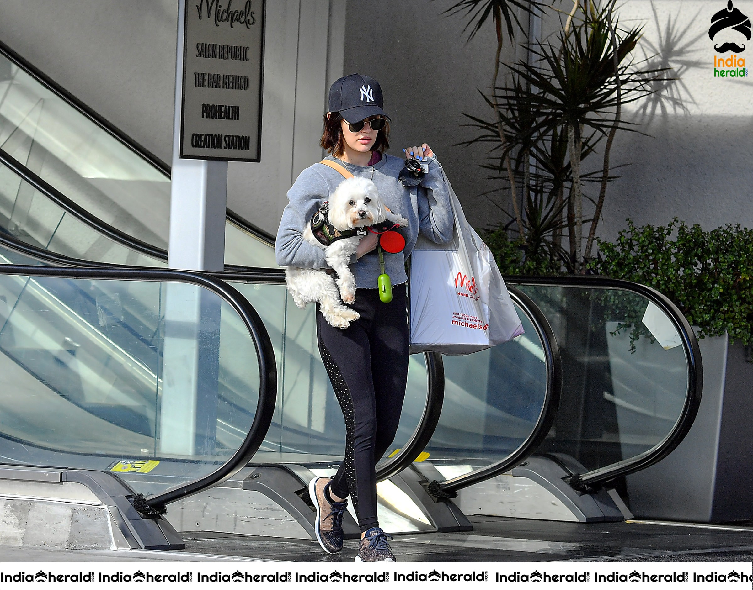 Lucy Hale caught by Paparazzi out in Studio City