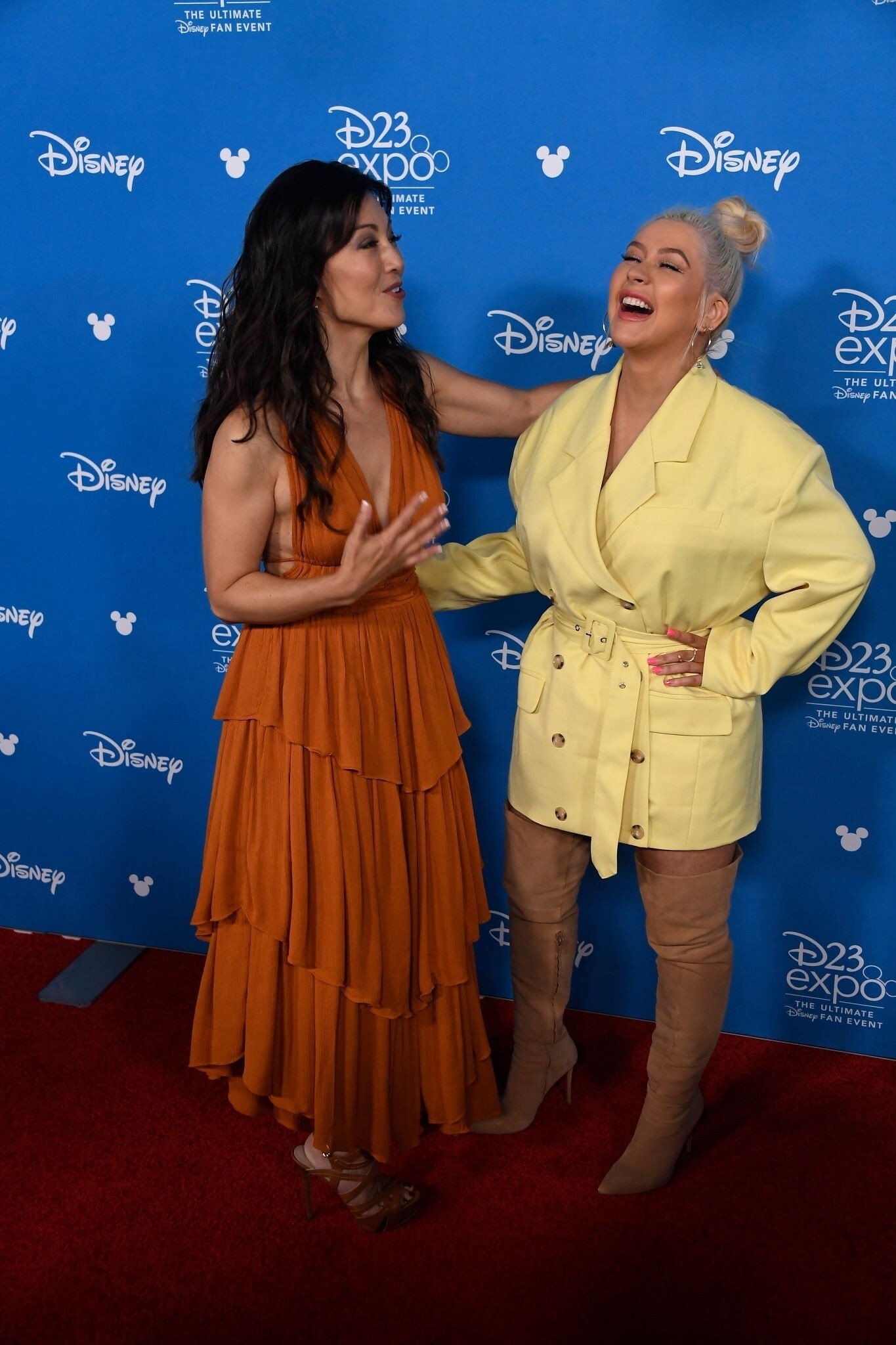 Ming Na Wen At D23 Disney Expo Legends Event