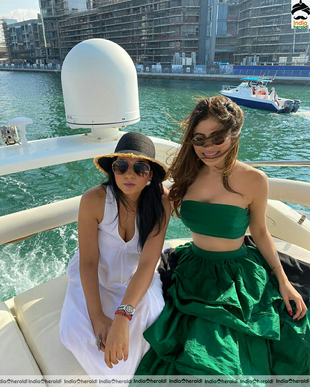 Mouni Roy getting Hot during Vacation