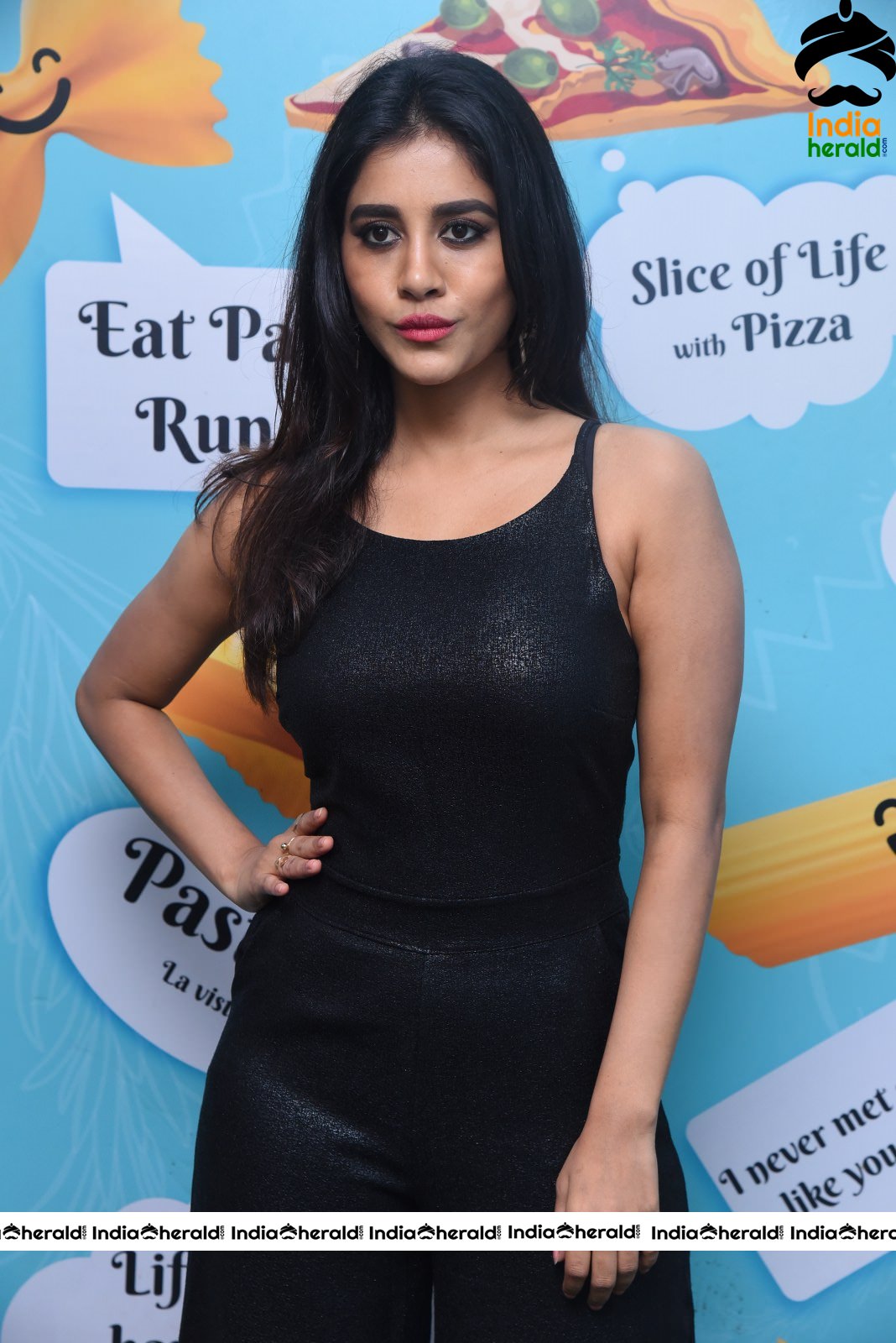 Nabha Natesh Hot Photoshoot Stills Before Santhosham Awards Event Set 3