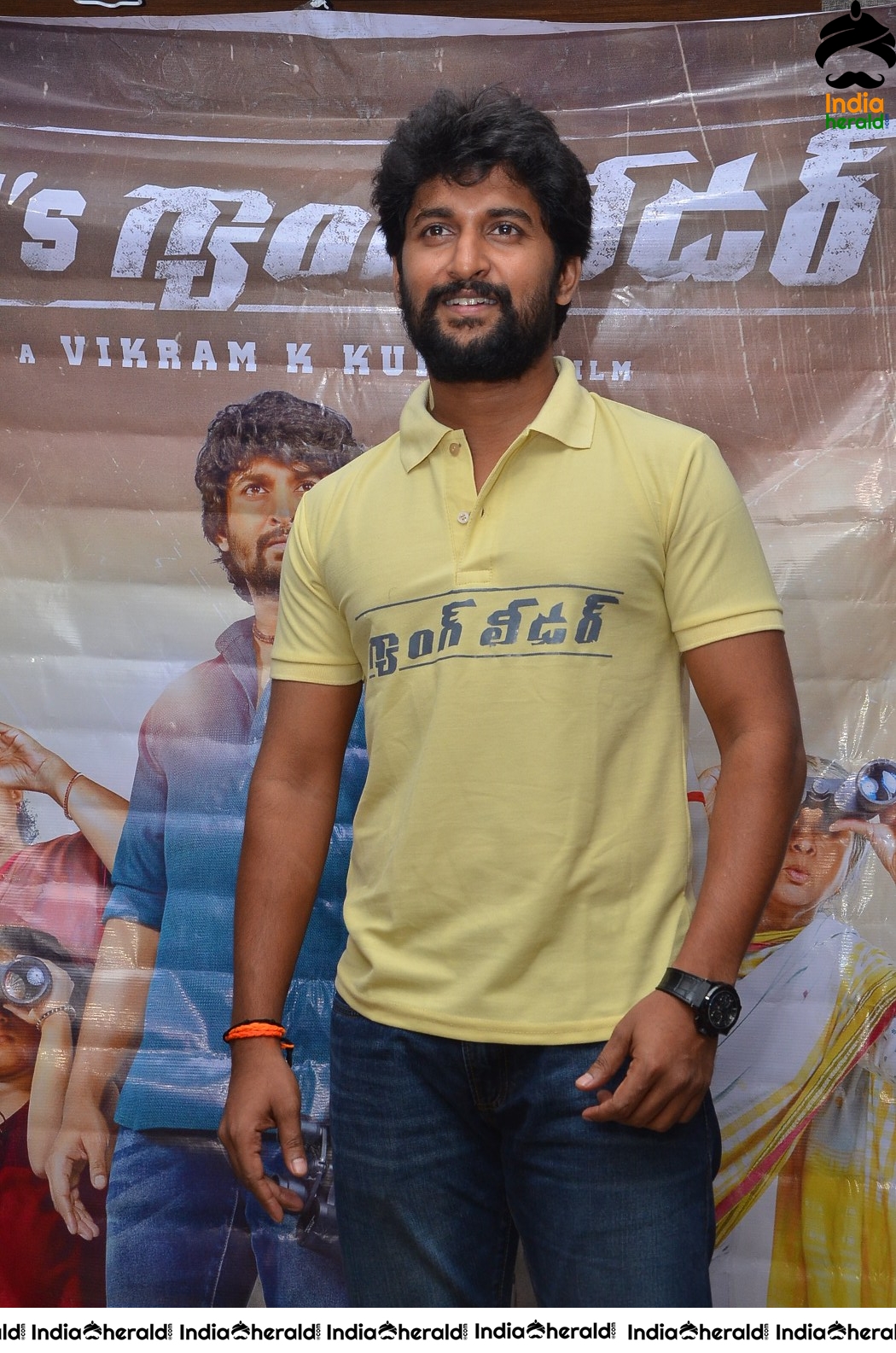 Nani At Gang Leader Press Meet In Rajmundry Set 2